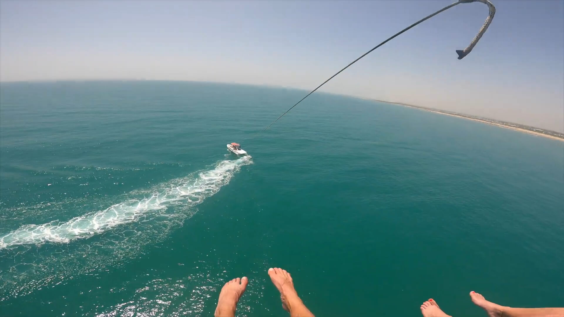 Parasaailing at South Padre Island